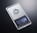 DIGIWEIGH DW-1000CHROME POCKET SCALE