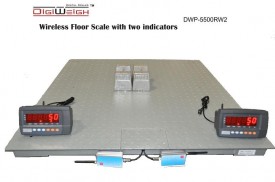 DIGIWEIGH DWP-11KRW2 5' X 5' WIRELESS W/ TWO DISPLAY