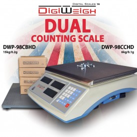 DIGIWEIGH DUAL COUNTING WITH 10000Lb/1Lb FLOOR SCALE